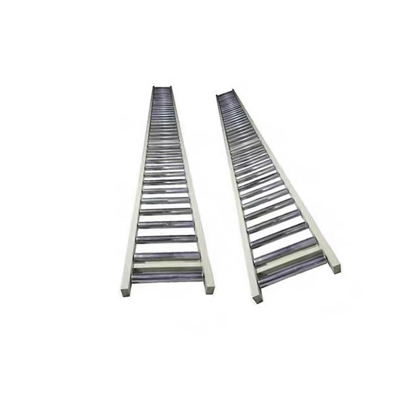 Manual roller conveyor